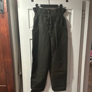 Zara High Rise Women Jeans - Olive